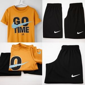 Nike Boys Dri-FIT Outfit Bundle | Size 6–7Y